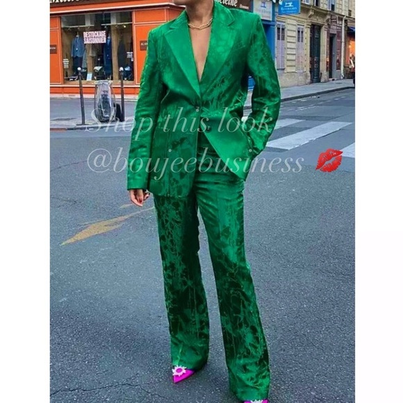 H&M BNWT Jacquard Patterned Blazer - Picture 8 of 16